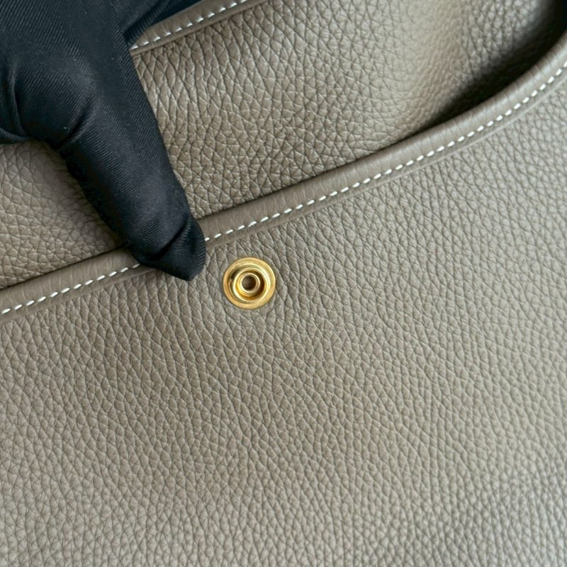 99新🆕 全配有購證🙌🏻 Hermès 愛馬仕 Evelyne 29 大象灰金釦-7