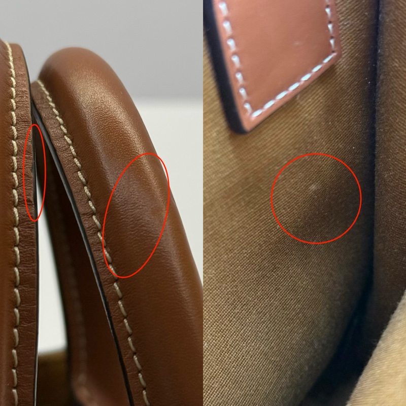 CELINE  賽琳 經典老花TRIOMPHE MINI CABAS VERTICAL 手提斜背2WAY包-7