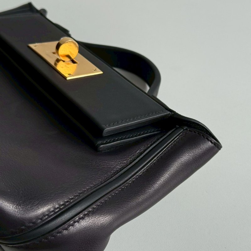 99新🆕 有購證🙌🏻 Hermès 愛馬仕 2424 mini 黑色金釦-13