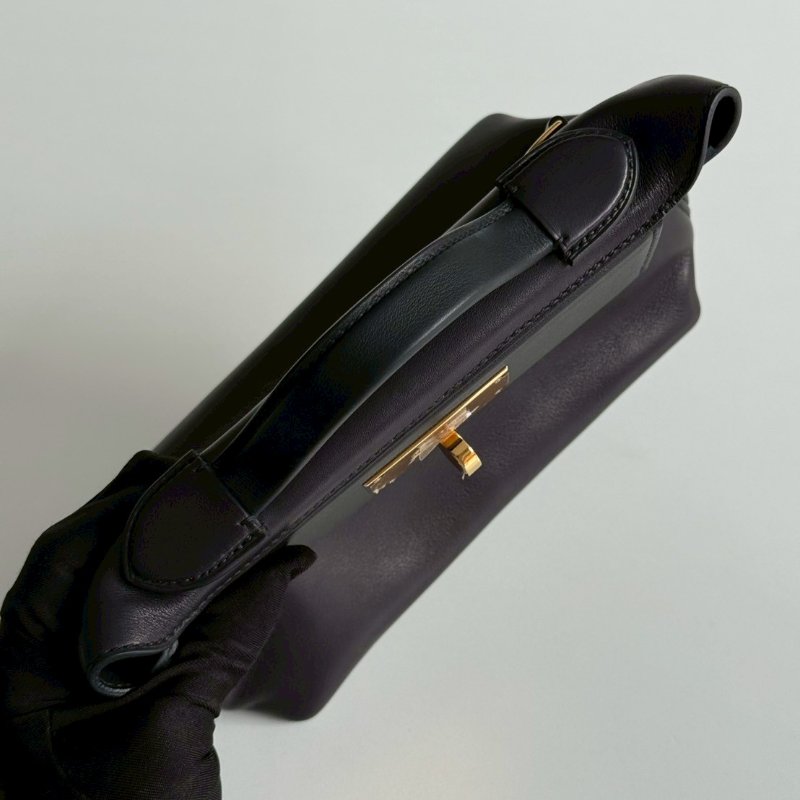 99新🆕 有購證🙌🏻 Hermès 愛馬仕 2424 mini 黑色金釦-16