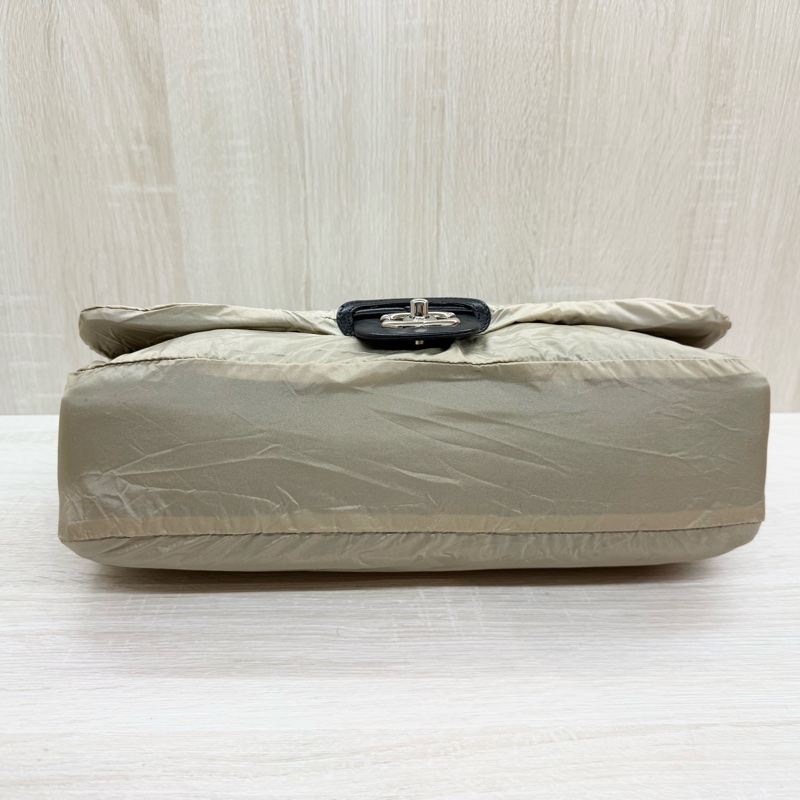 CHANEL🖤限定款黑色菱格紋雨衣兩用鏈包A48556-8