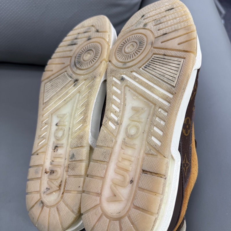 Louis Vuitton路易威登 TRAINER 棕色 老花男鞋 41碼-8