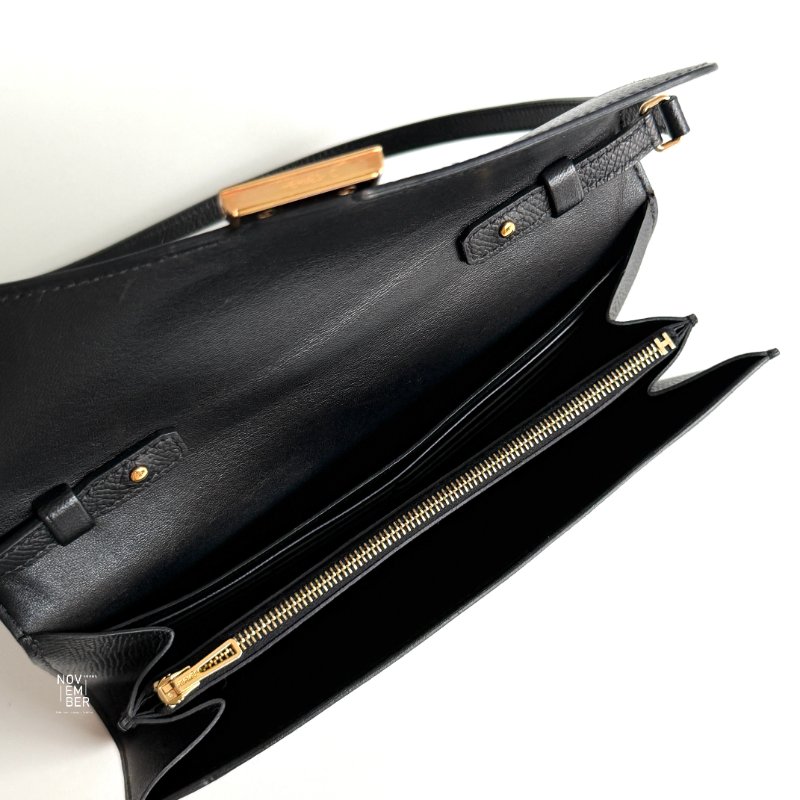 99新🆕 Hermès 愛馬仕 Constance To Go 黑色金釦-5