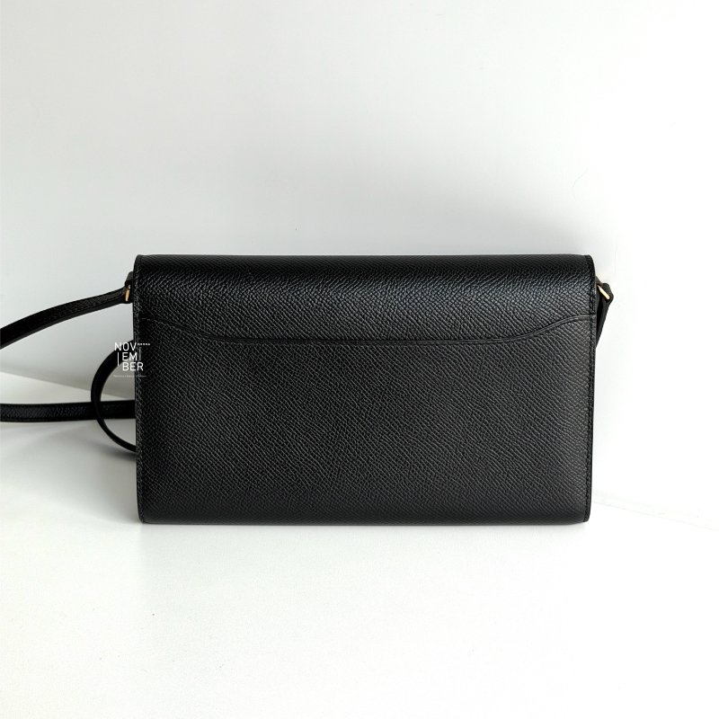 99新🆕 Hermès 愛馬仕 Constance To Go 黑色金釦-6