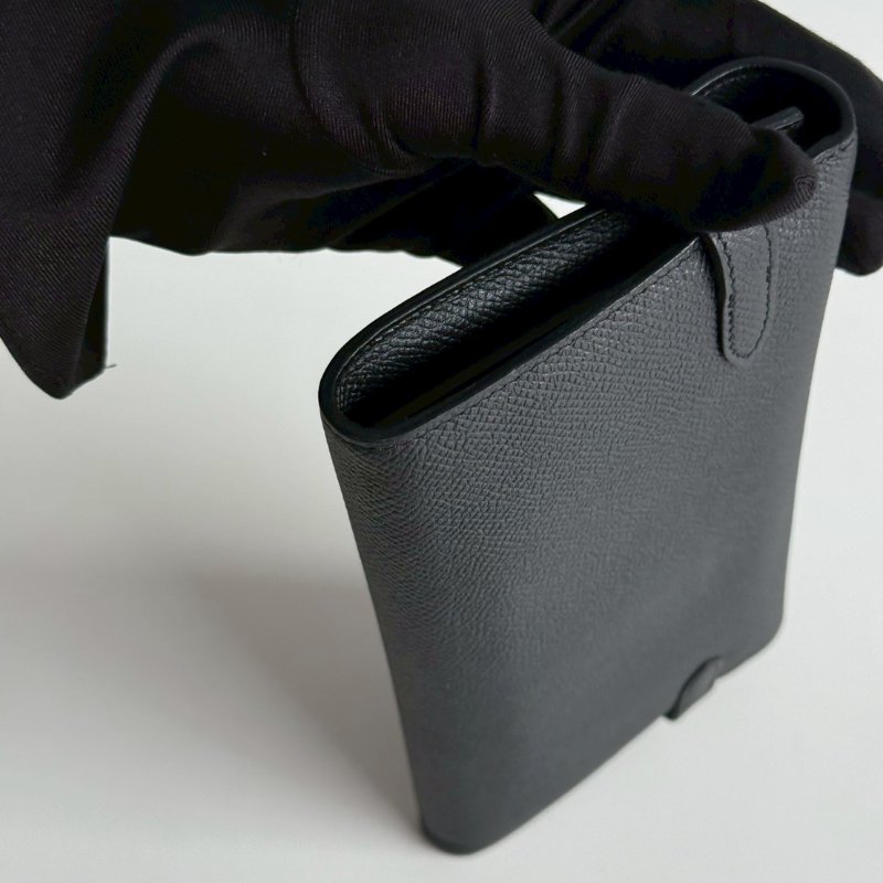 99新🆕 Hermès 愛馬仕 Kelly 長夾 黑色金釦-14