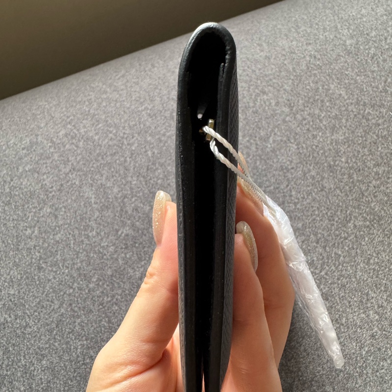 自用划算！Hermès Bearn H 長夾｜黑色金扣｜經典 H 釦長夾-5