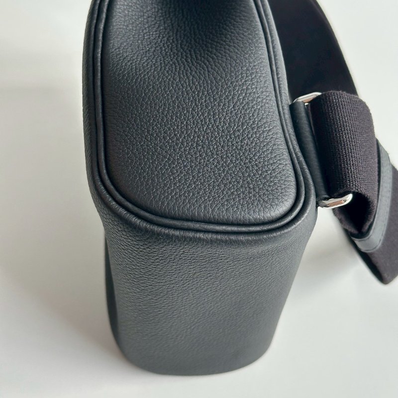 99新🆕 全配有購證🙌🏻 Hermès 愛馬仕 Hac A Dos 黑色銀釦-6