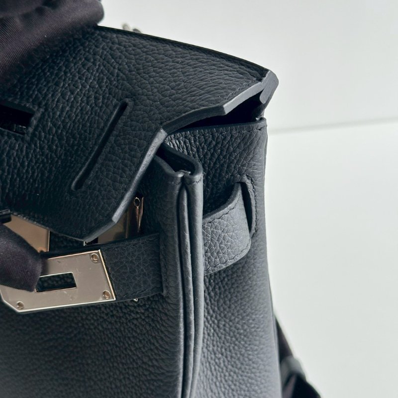 99新🆕 全配有購證🙌🏻 Hermès 愛馬仕 Hac A Dos 黑色銀釦-9