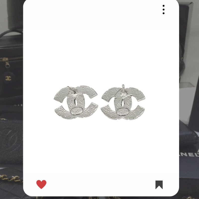 🛍️🎁 26 🔥 3月新品上架 💘 香奈兒 Chanel 方形寶石耳環🔥 香奈兒熱賣款 香奈兒經典款 耳環 CHANEL EARRING-1