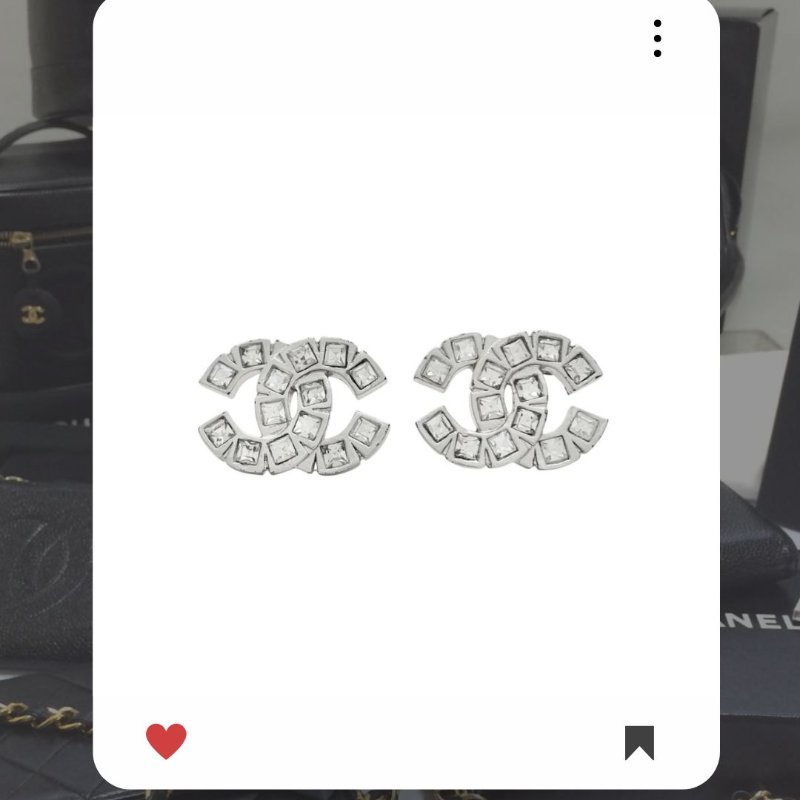 🛍️🎁 26 🔥 3月新品上架 💘 香奈兒 Chanel 方形寶石耳環🔥 香奈兒熱賣款 香奈兒經典款 耳環 CHANEL EARRING-6