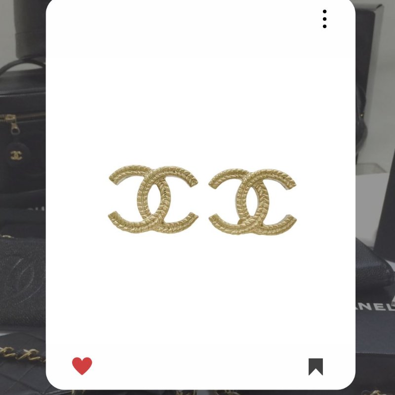 🛍️🎁 26 🔥 3月新品上架 💘罕有 香奈兒 Chanel 簡約金色鏈條耳環🔥 香奈兒熱賣款 香奈兒經典款 耳環 CHANEL EARRING-7