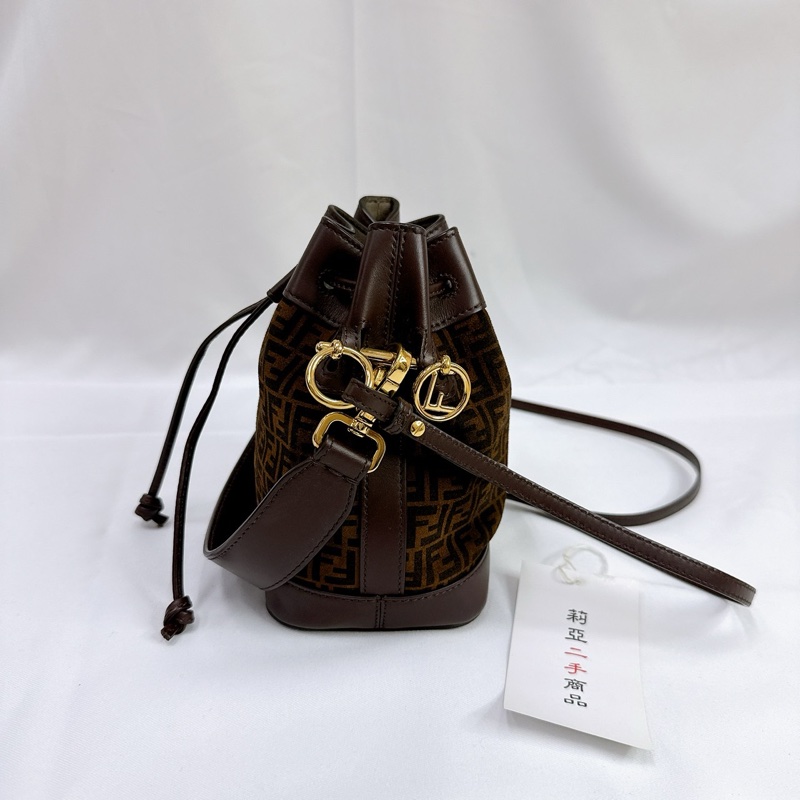 莉亞精品♡ FENDI mini 水桶包 二手-3