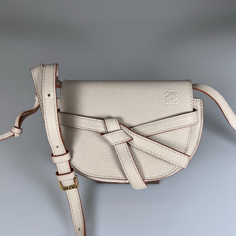 LOEWE 舊款灰GATE包 MINI-0