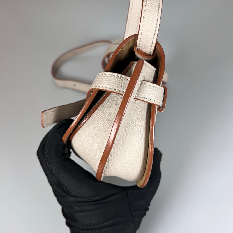 LOEWE 舊款灰GATE包 MINI-3