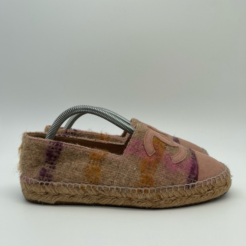 Chanel 香奈兒漁夫鞋 38碼-0