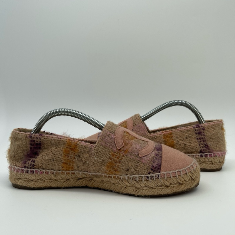 Chanel 香奈兒漁夫鞋 38碼-3