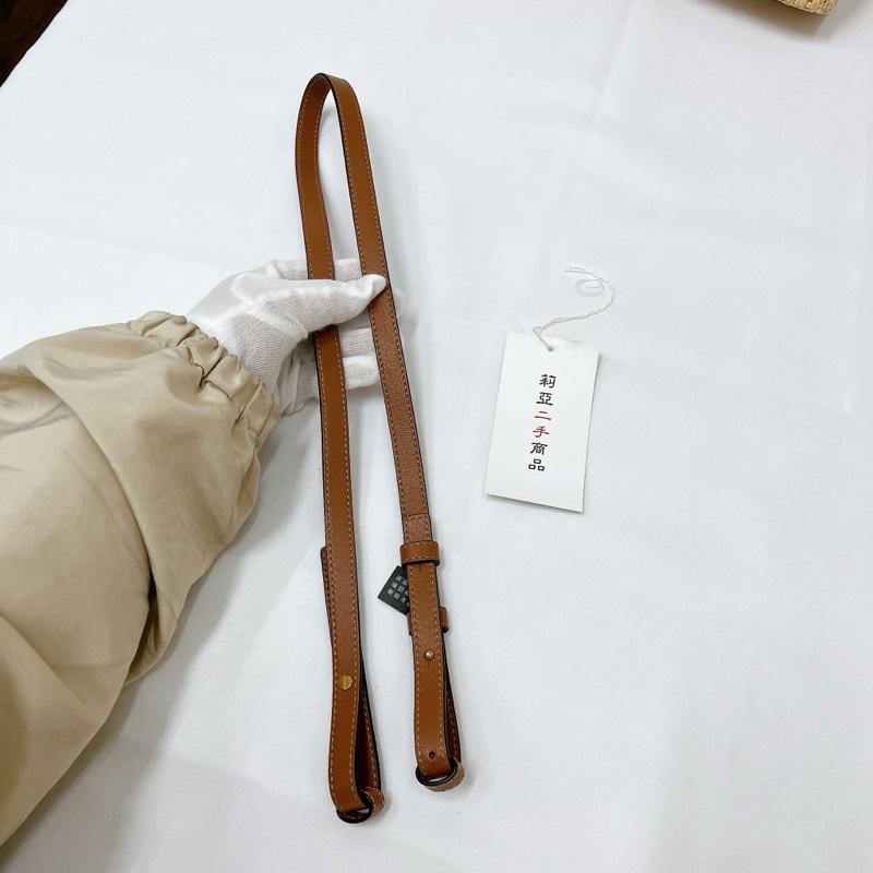 莉亞精品♡LOEWE大款草編兩用包 二手-15