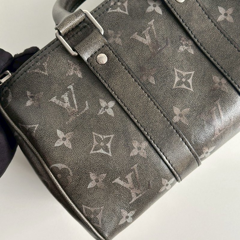 99新🆕 Louis Vuitton LV 路易威登 Keepall 25 仿舊綠💚-12