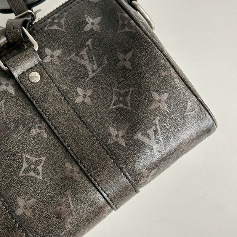 99新🆕 Louis Vuitton LV 路易威登 Keepall 25 仿舊綠💚-13