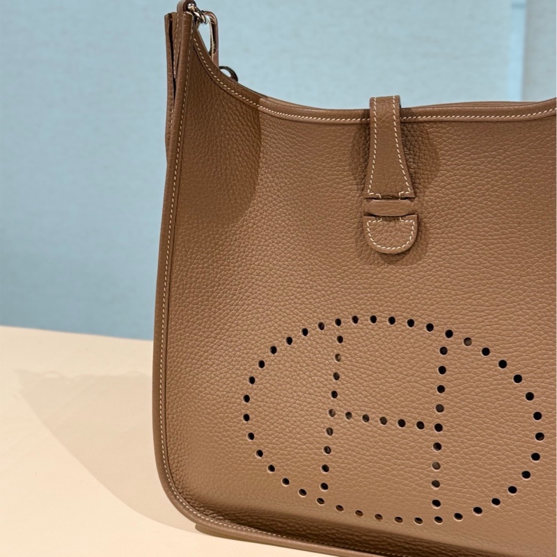 Hermes愛馬仕evelyne伊芙琳29 大象灰 銀扣-2