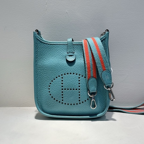 愛馬仕/Hermes Evelyne 16 mini 伊芙琳 銀扣
