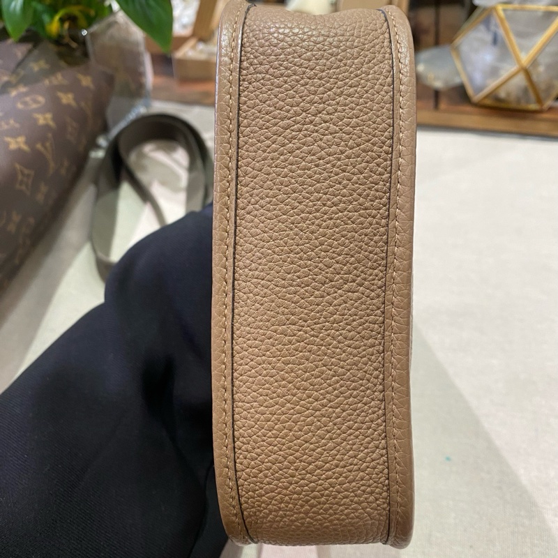 愛馬仕/Hermes mini evelyne 伊芙琳 灰棕色-5