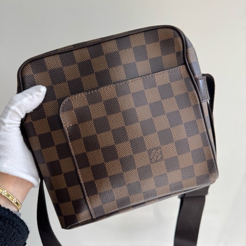 LouisVuitton 路易威登 棋盤格男士小方包 無附件