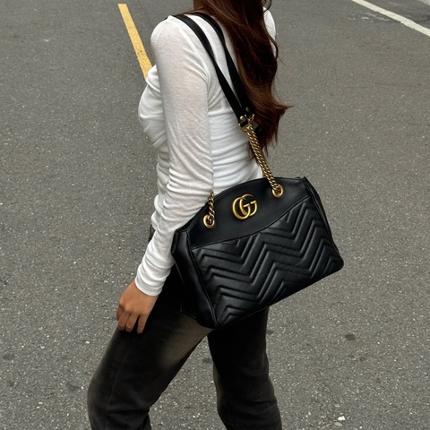 【超！級！新】GUCCI Marmont 古馳 馬夢托特包（專櫃95,000）