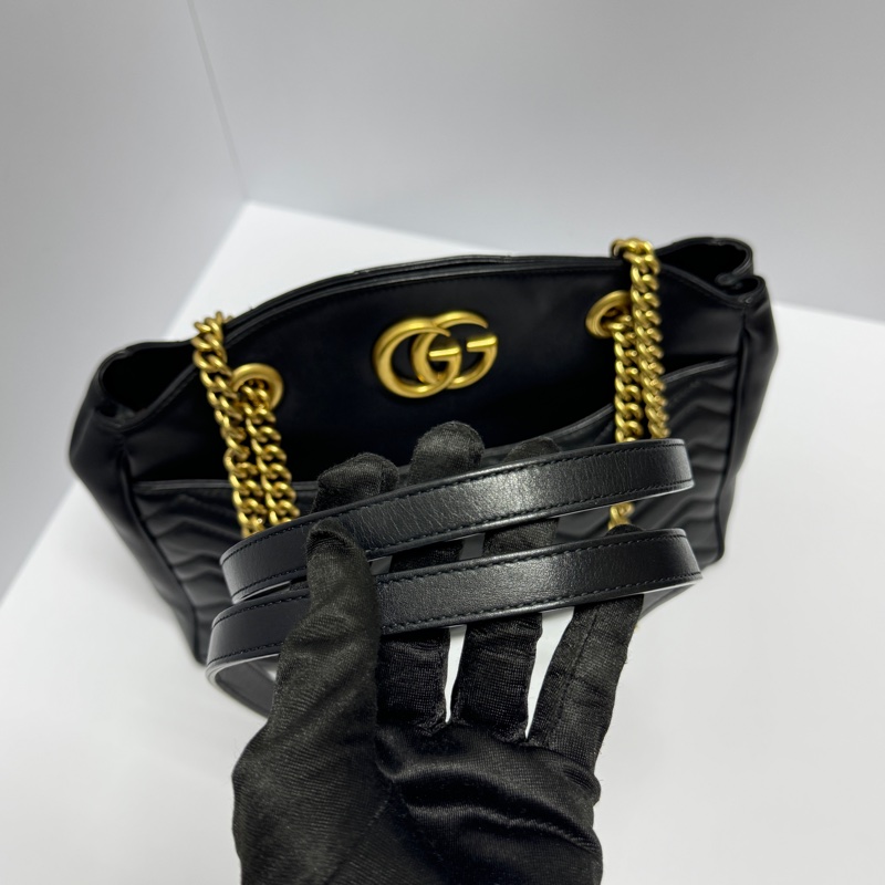 【超！級！新】GUCCI Marmont 古馳 馬夢托特包（專櫃95,000）-12