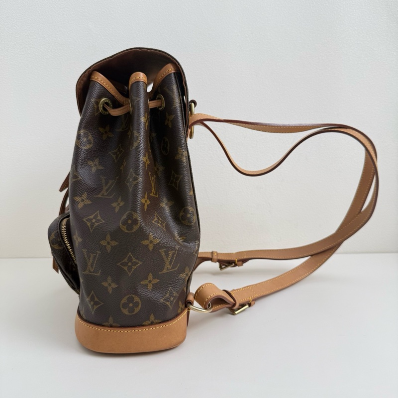 Louis Vuitton路易威登 深棕色雙肩包-4