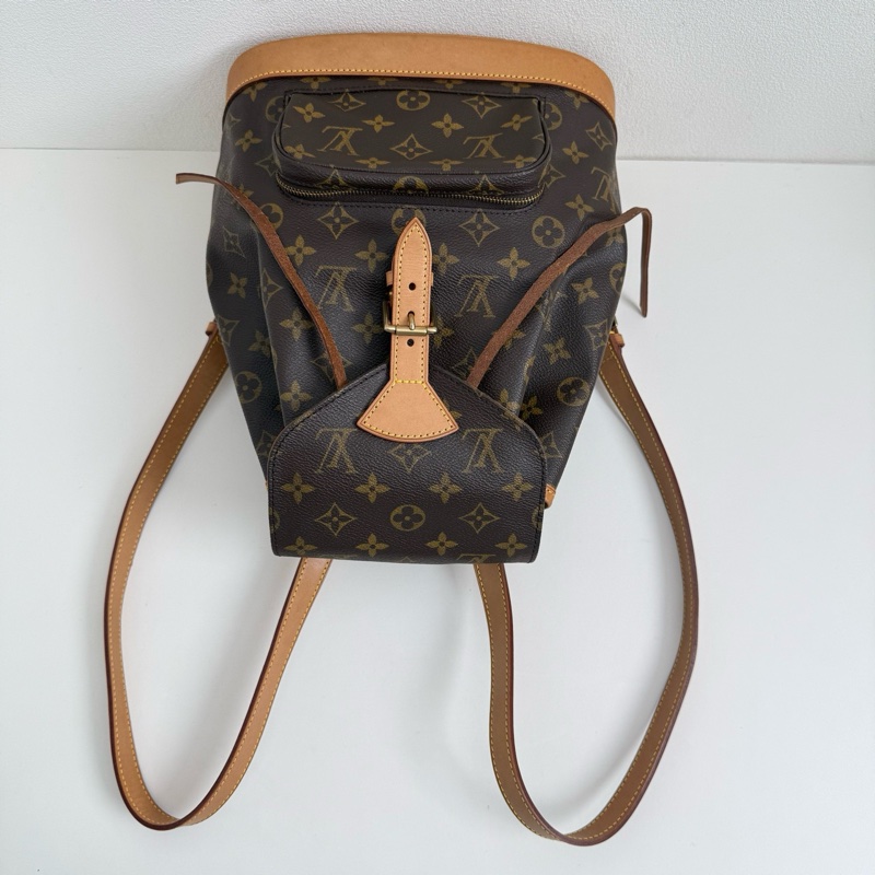 Louis Vuitton路易威登 深棕色雙肩包-5