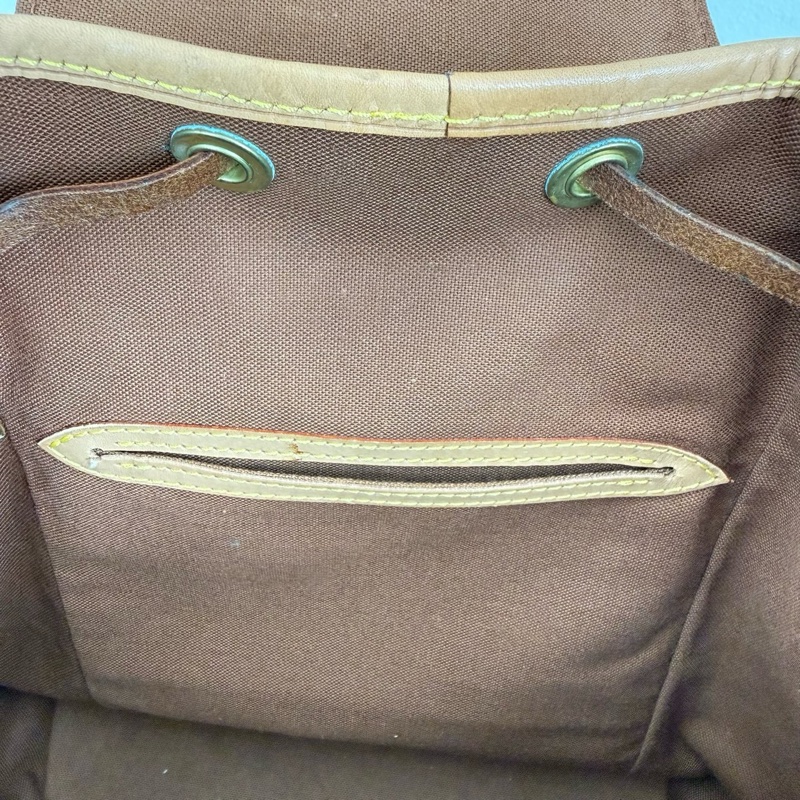 Louis Vuitton路易威登 深棕色雙肩包-10