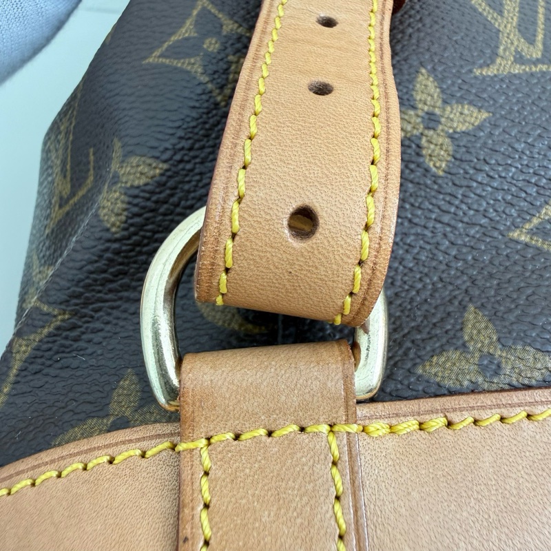 Louis Vuitton路易威登 深棕色雙肩包-22