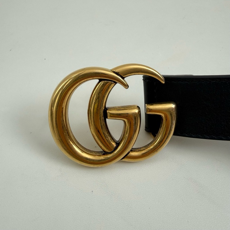 GUCCI/古馳 黑色腰帶-3