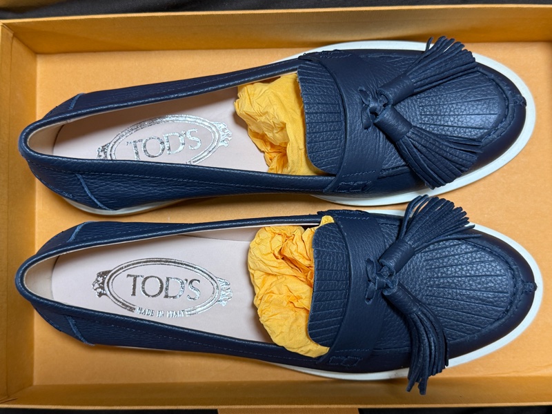 全新 TOD’S 流蘇樂福鞋 Tassel Loafers-1