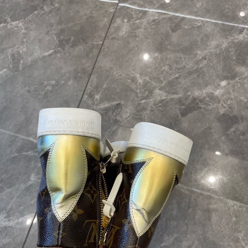 路易威登/Louis Vuitton   老花高幫鞋  36碼 無附件-6