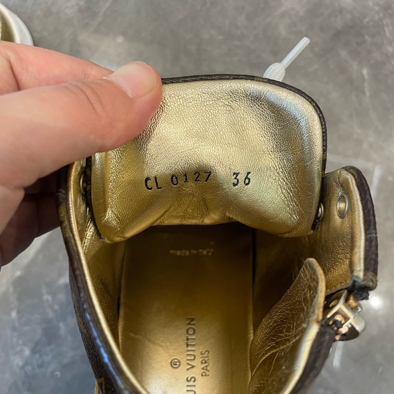 路易威登/Louis Vuitton   老花高幫鞋  36碼 無附件-7