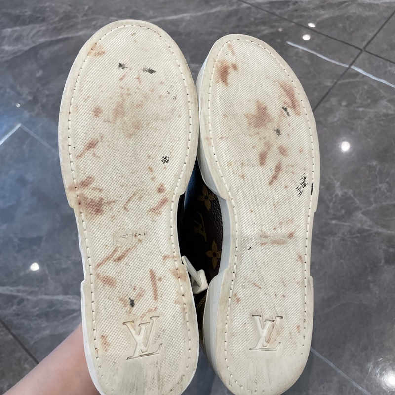 路易威登/Louis Vuitton   老花高幫鞋  36碼 無附件-8