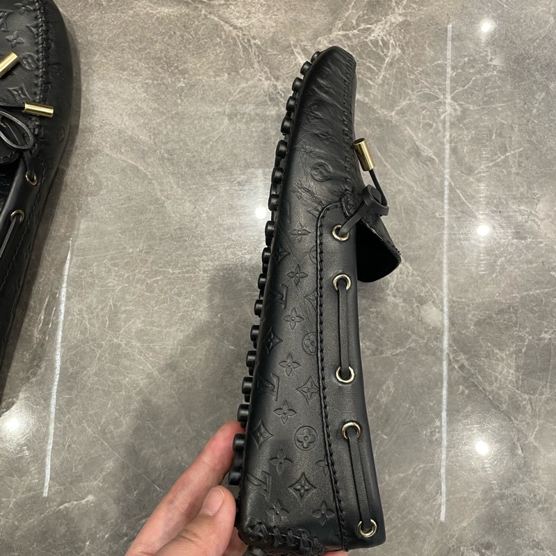 路易威登/Louis Vuitton 全皮豆豆鞋 37碼 輕微使用 無附件-2