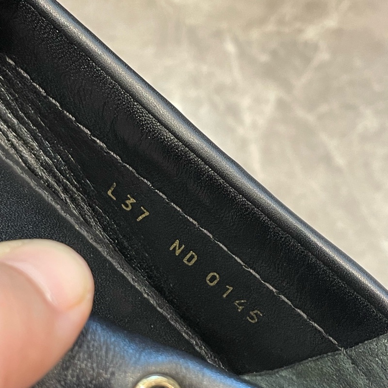 路易威登/Louis Vuitton 全皮豆豆鞋 37碼 輕微使用 無附件-6
