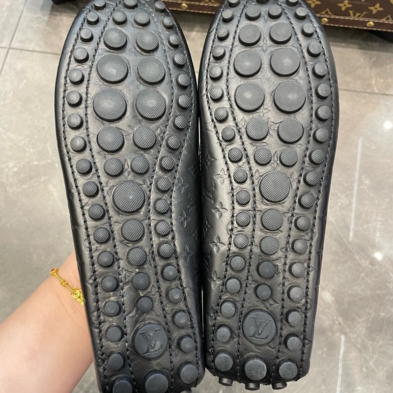 路易威登/Louis Vuitton 全皮豆豆鞋 37碼 輕微使用 無附件-8