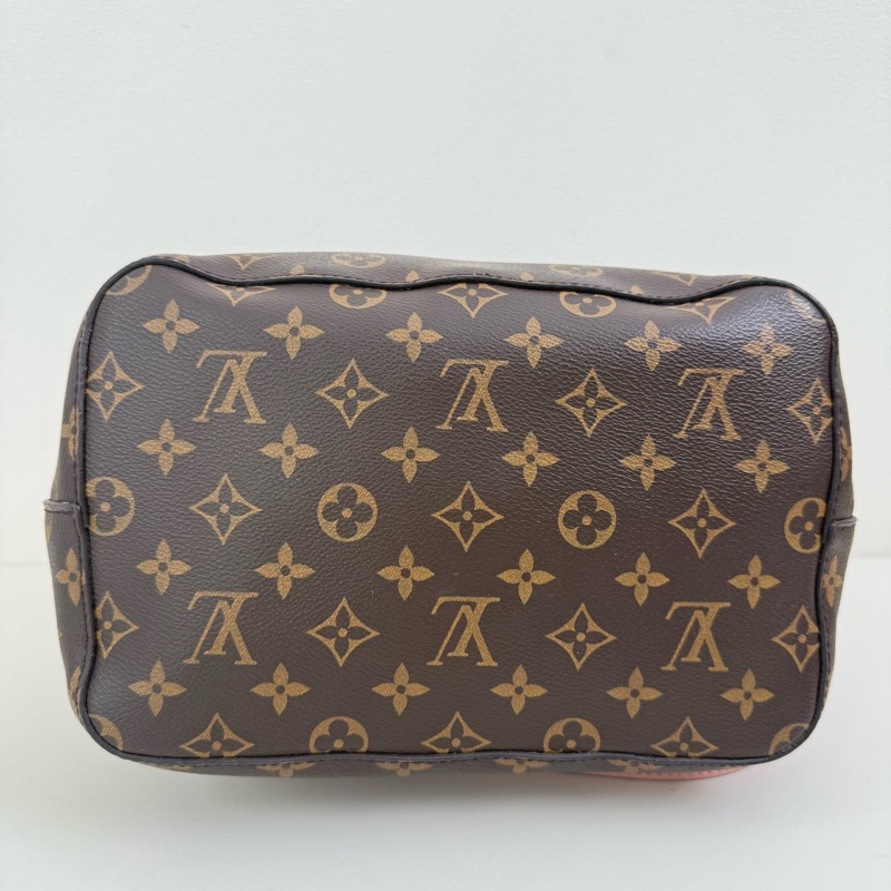 Louis Vuitton/路易威登 棕色老花水桶單肩包-6