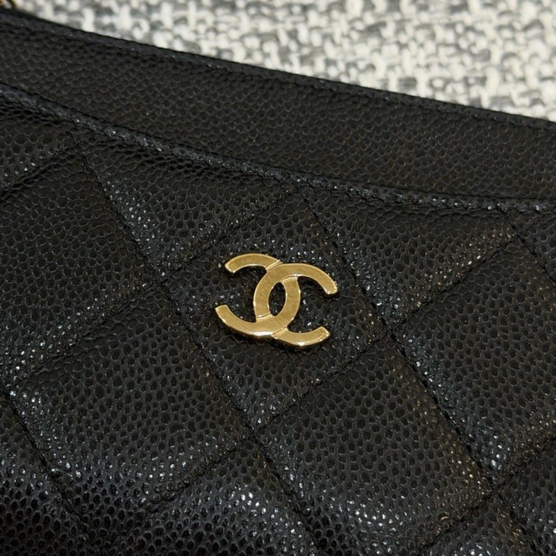 極新💫Chanel L型卡片零錢包|短夾|晶片款🖤-2