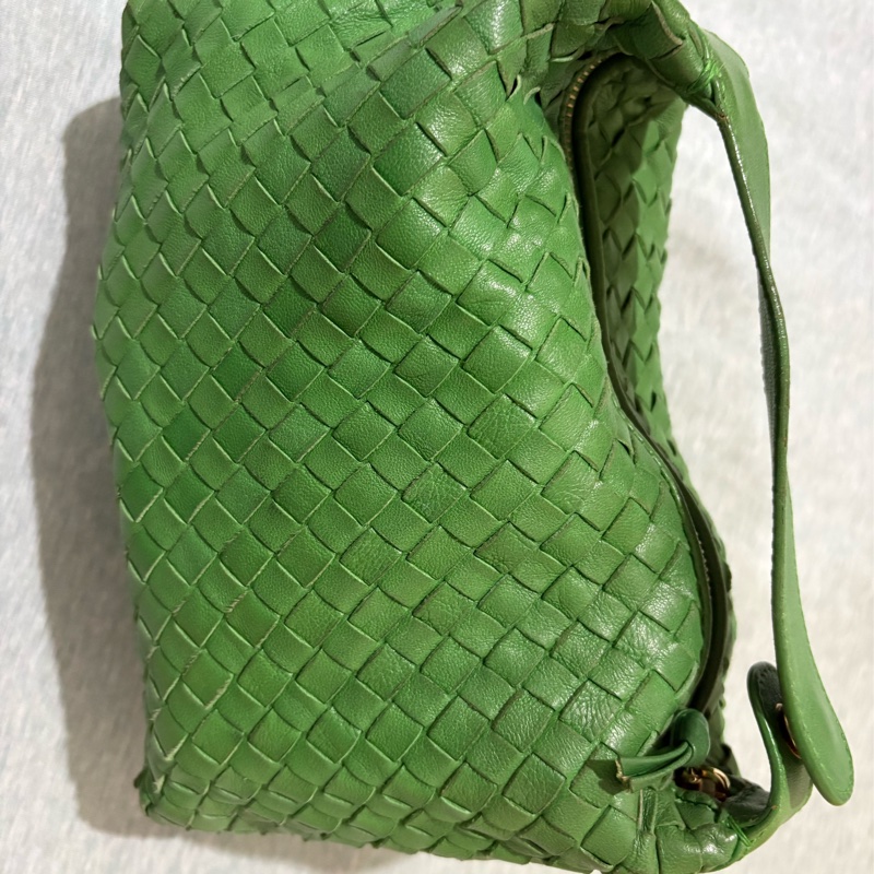 BV 經典編織包 💚 超吸睛BV綠手提包|精品入門首選-0