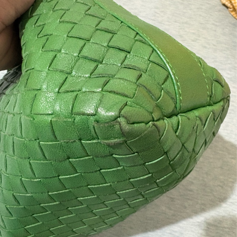 BV 經典編織包 💚 超吸睛BV綠手提包|精品入門首選-3