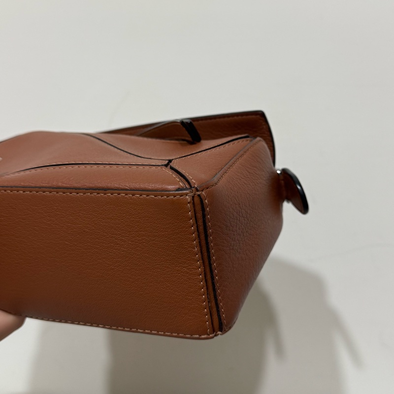 Loewe mini puzzle經典棕色-6