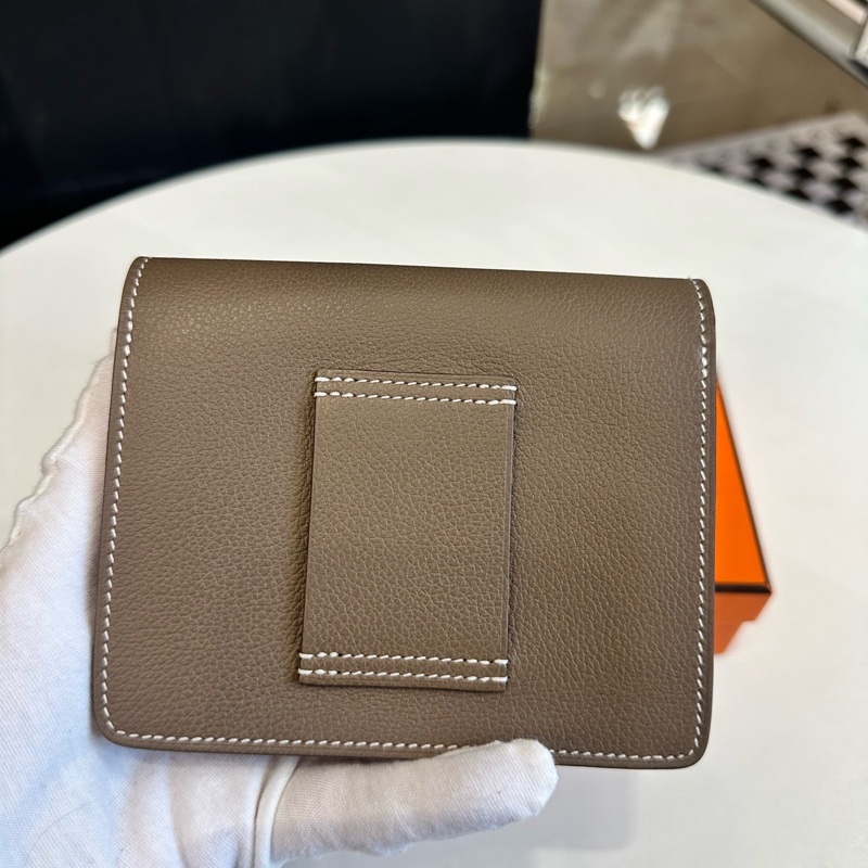 【閒置新】愛馬仕hermes roulis豬鼻子slim 大象灰金B刻 附件 盒子 小票-1
