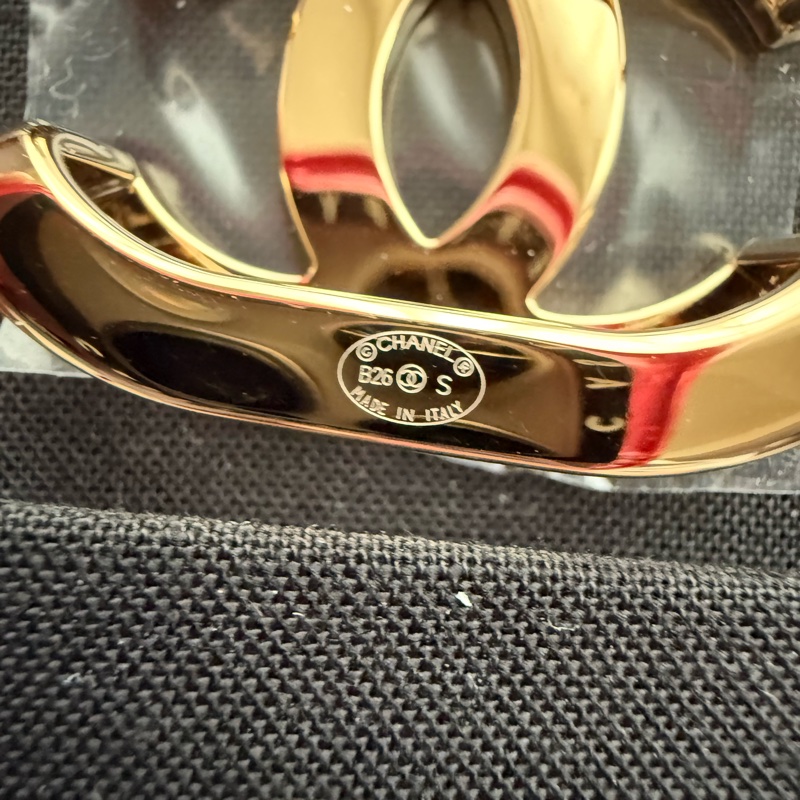 💖 Chanel 絲巾釦 新款 金色💖 全新全配 最新爆款-2