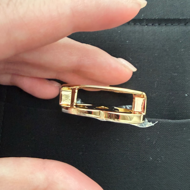 💖 Chanel 絲巾釦 新款 金色💖 全新全配 最新爆款-5