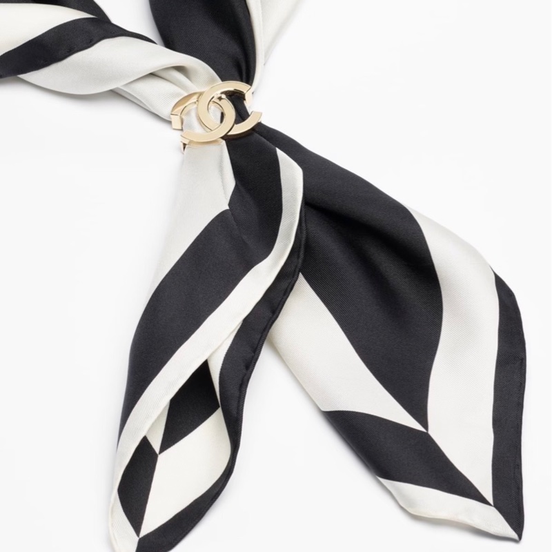 💖 Chanel 絲巾釦 新款 金色💖 全新全配 最新爆款-7